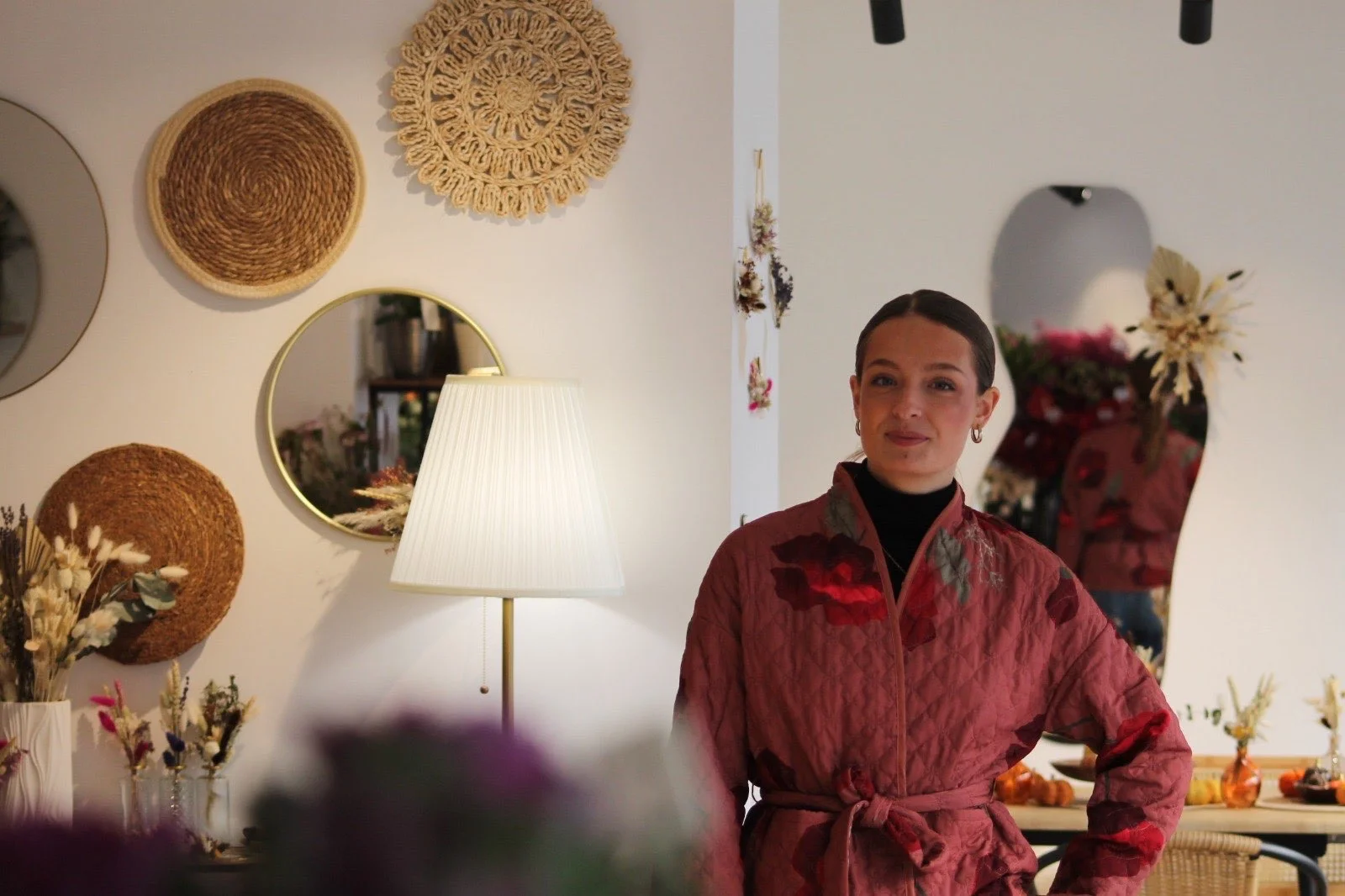 Mélina, fleuriste à Bar-le-Duc, Meilleur Apprenti de France